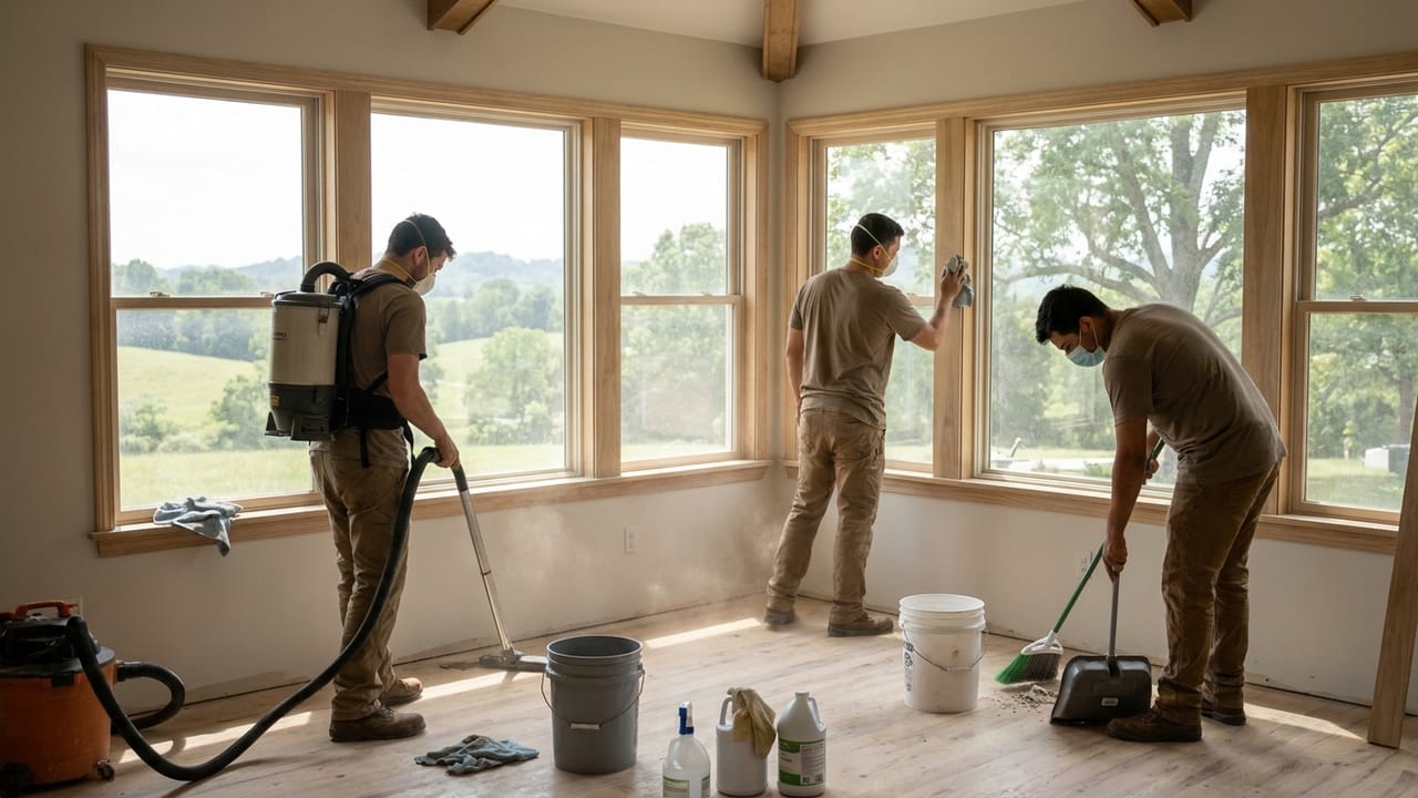 Post-Construction Cleaning in Nashville